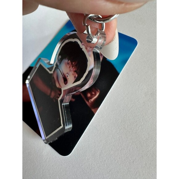 SEONGHWA Ateez In Your Fantasy Keychain Bias Concert SKIN Charm kpop ATINY - Picture 2 of 2
